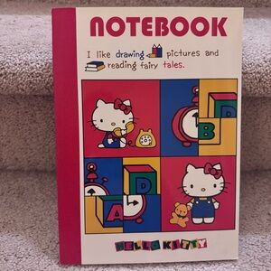 Hello Kitty Notebook with Colorful Design